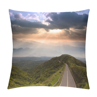 Personality  New Taipei City Tire Booths Sunrise Pillow Covers