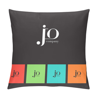 Personality  J & O Letter Logo   Pillow Covers