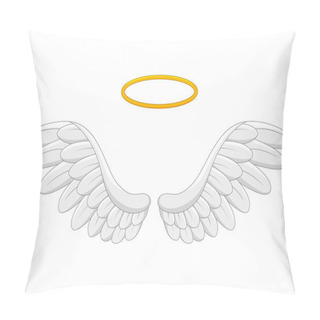 Personality  Angel Wings Cartoon Pillow Covers
