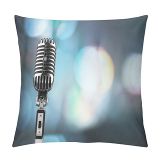 Personality  Retro Style Microphone Pillow Covers