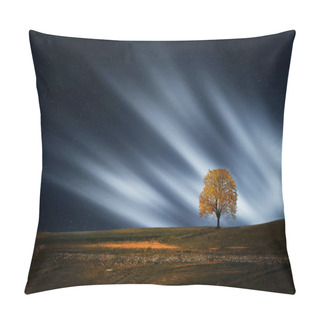 Personality  Tree At Night Pillow Covers