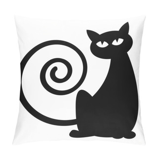 Personality  Black Cat Pillow Covers