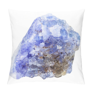 Personality  Tanzanite (blue Violet Zoisite) Rock Isolated Pillow Covers