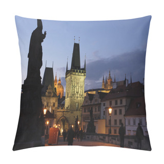 Personality Prague In The Early Evening Pillow Covers