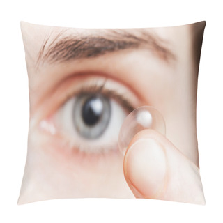 Personality  Contact Lenses - A Convenient Way For Solving Problems With Visi Pillow Covers