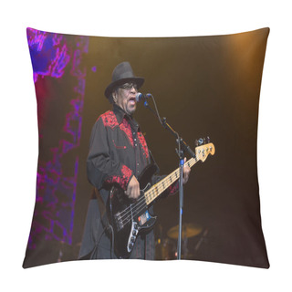 Personality  Santa Rosa, CA/USA - 10/8/19: Billy Cox Is An American Bassist, Best Known For Performing With Jimi Hendrix. Cox Is The Only Surviving Musician To Have Regularly Played With Hendrix.  Pillow Covers