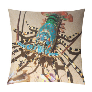 Personality  Spiny Lobster Langouste Or Rock Lobsters Pillow Covers