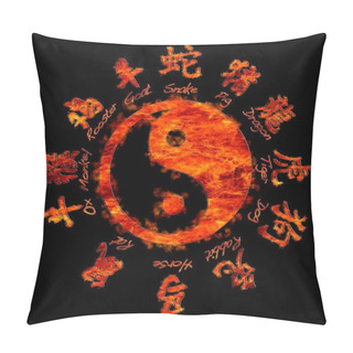 Personality  Chinese Zodiac. Pillow Covers