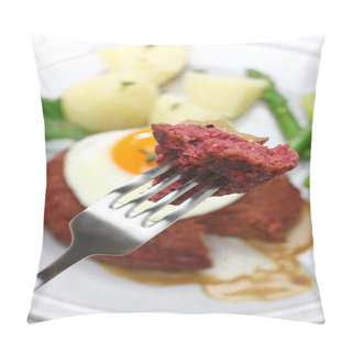Personality  Beef Lindstrom, Swedish Red Beef Patty Pillow Covers