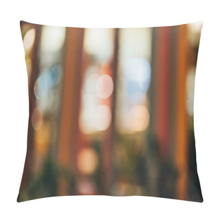 Personality  Creative Vibrant Blurred Abstract Background Pillow Covers