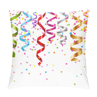 Personality  Multicolor Curling Stream Pillow Covers