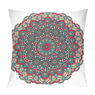 Personality  Round Ornament Pattern. Pillow Covers