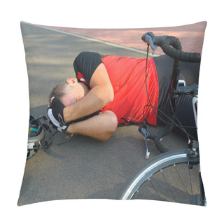 Personality  Bicycle Accident Pillow Covers