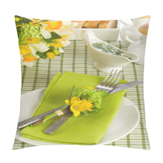 Personality  A Formal Place Setting Pillow Covers