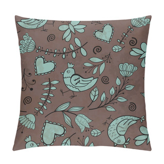 Personality  Forest Seamless Pattern Pillow Covers