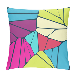 Personality  Vector Colorful Background.  Vector Illustration. Pillow Covers