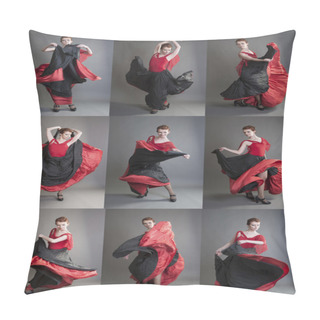 Personality  Flamenco Collage Pillow Covers