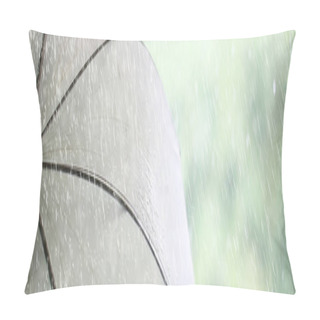 Personality  Rain Weather Drops / Wet Weather Concept, Abstract Drops And Water Jets, Autumn Rain Pillow Covers