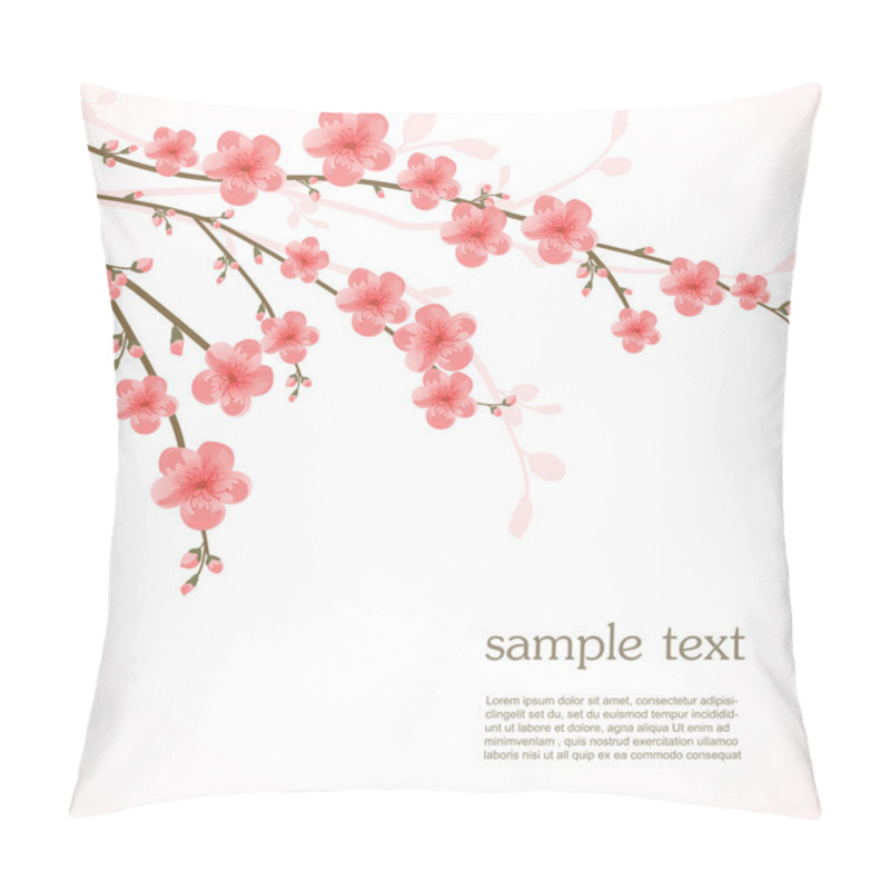 Personality  Cherry blossom card pillow covers