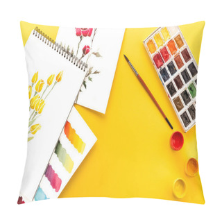 Personality  Drawings, Paints And Brush Pillow Covers