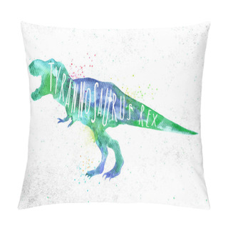 Personality  Dynosaur Tyranosaurus Vivid Pillow Covers