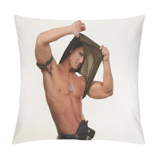 Personality  Military Man Pillow Covers