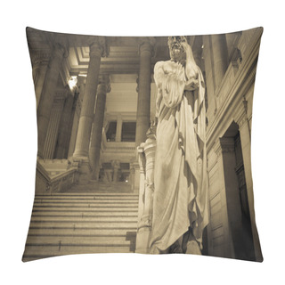 Personality  Allegorical Representation Of Justice Pillow Covers