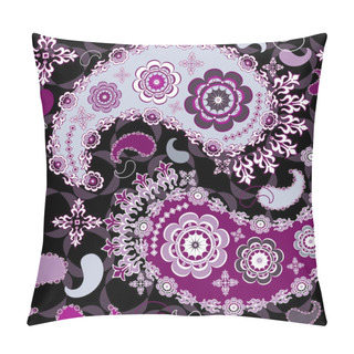 Personality  Repeating Floral Pattern Pillow Covers