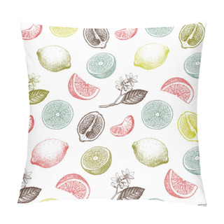Personality  Colored Citrus Fruits Pillow Covers