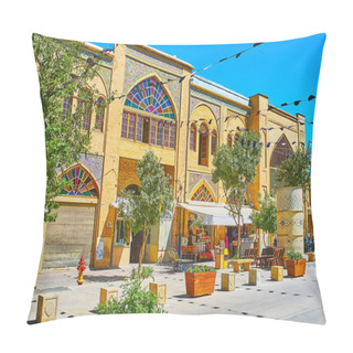 Personality  The Central Street Of Old Shiraz, Iran Pillow Covers