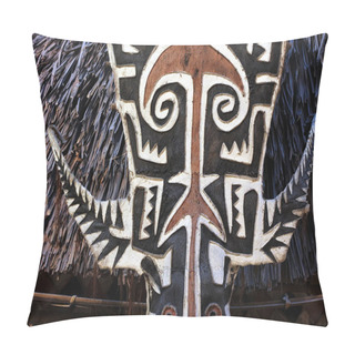 Personality  Torres Strait Islands Thatch Roof Hut Pillow Covers