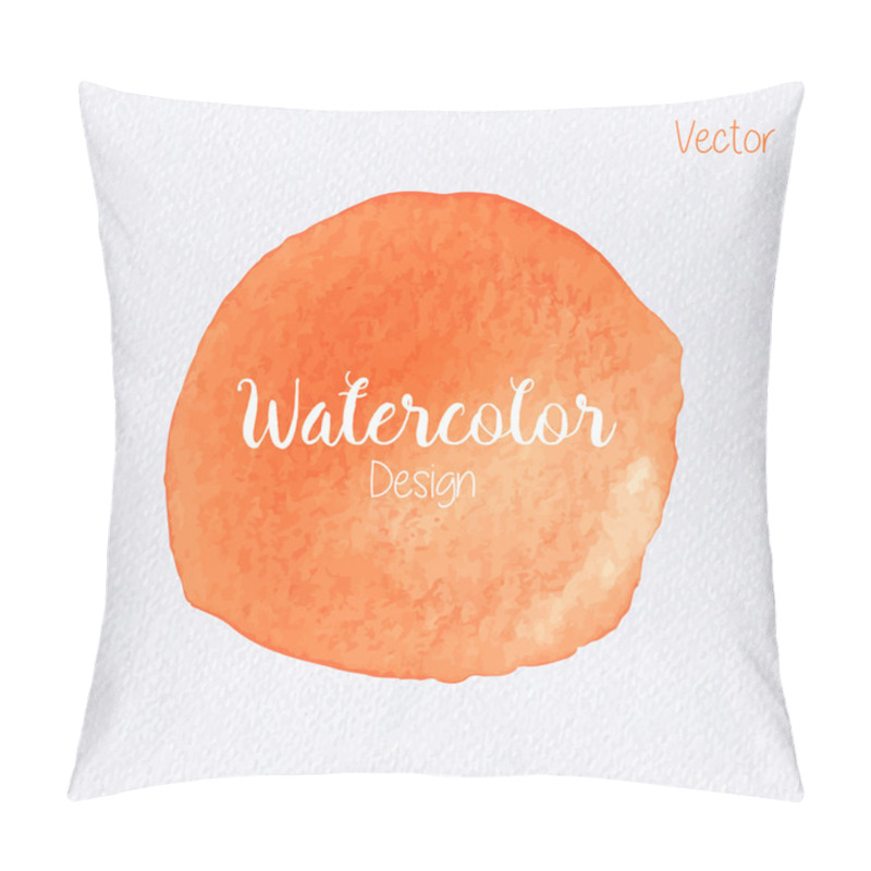 Personality  Vector Rainbow Color Watercolor Paint Stain Pillow Covers