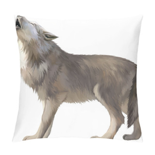Personality  Wolf Isolated Pillow Covers