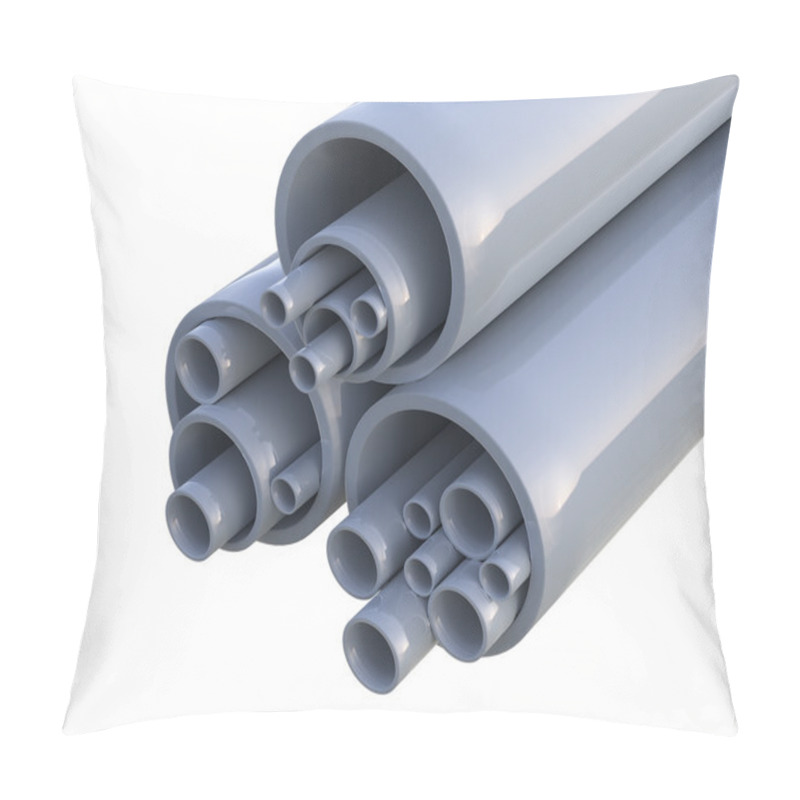 Personality  Plastic Pipes Pillow Covers