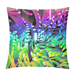 Personality  Abstract Background, Vector Pillow Covers