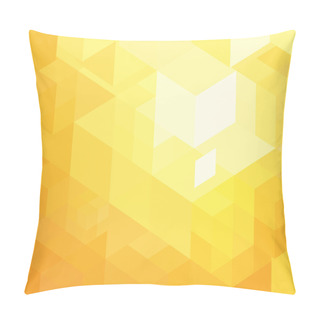 Personality  Retro Orange Geometric Pattern For Modern Hipster Design Pillow Covers