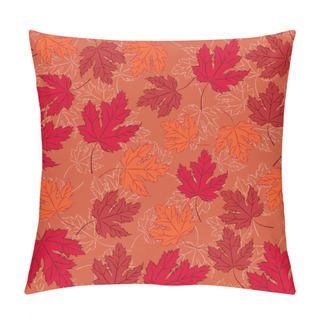 Personality  Autumn Vector Seamless Pattern. Pillow Covers