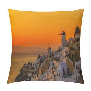 Personality  Amazing View With White Houses  Pillow Covers