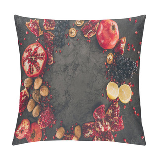 Personality  Circle Of Fruits Pillow Covers