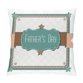 Personality  Father's Day Card Pillow Covers