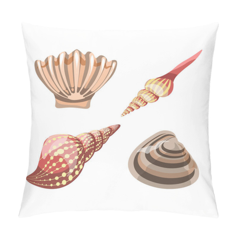 Personality  Seashell elements for decoration aquariums  pillow covers