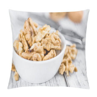 Personality  Walnuts (kernels) In Bowl Pillow Covers