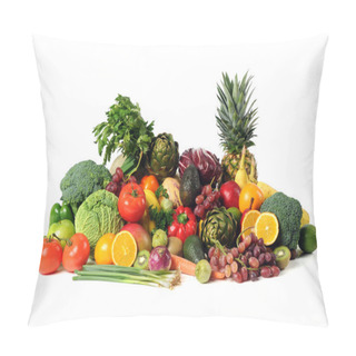 Personality  Fresh Fruits And Vegatables Pillow Covers