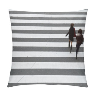 Personality  Crossing The Street Pillow Covers