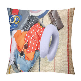 Personality  Travel Pillow And Suitcase Pillow Covers