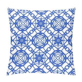Personality  Seamless Pattern With Mediterranean Motifs Pillow Covers