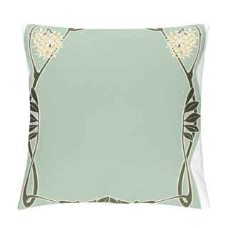 Personality  Abstract Framework In Style Art-nouveau Pillow Covers