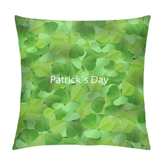 Personality  St. Patrick's Day Background. Pillow Covers