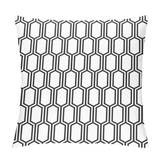 Personality  Seamless Vintage Honeycomb Lattice Trellis Pattern. Pillow Covers