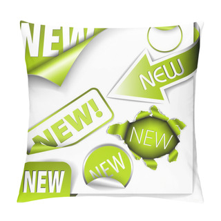 Personality  Set Of Green Elements For New Items Pillow Covers